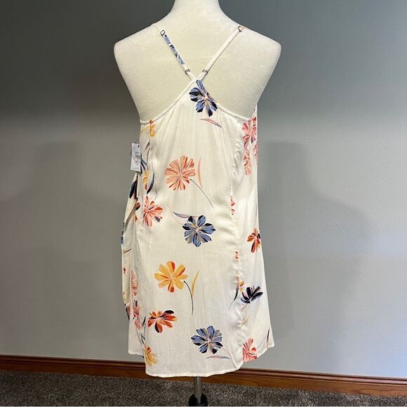 O'Neill Marlo Cream Floral Print NWT Wrap Dress - Picture 12 of 16